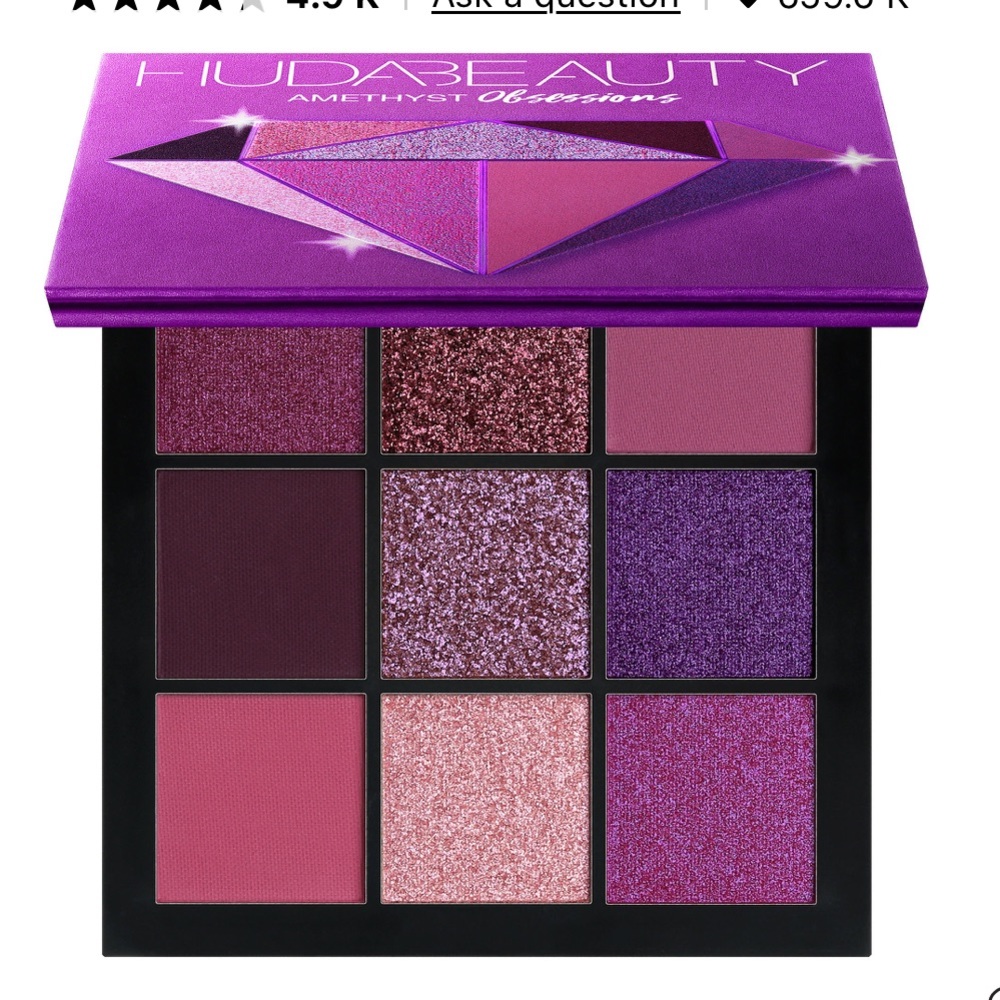 Huda Beauty Amethyst Obsessions Palette💜✨
